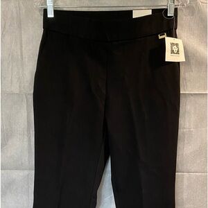 NWT Anne Klein Black Trouser Pant Tall